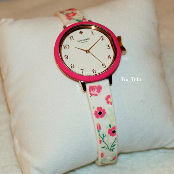 Kate Spade Park Row Floral Watch - Picture 1 of 6